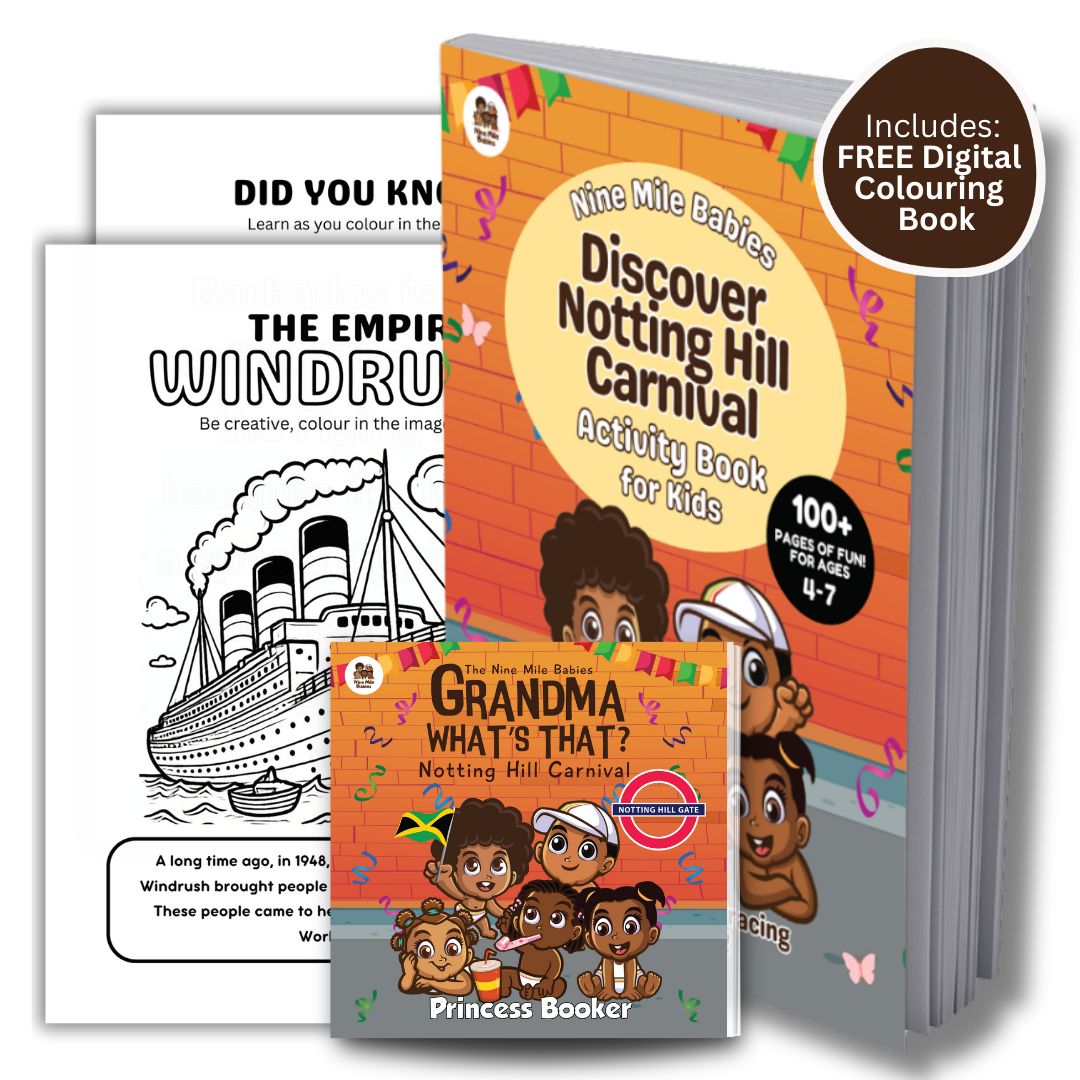 Discover Notting Hill Carnival Bundle for Kids by Nine Mile Babies