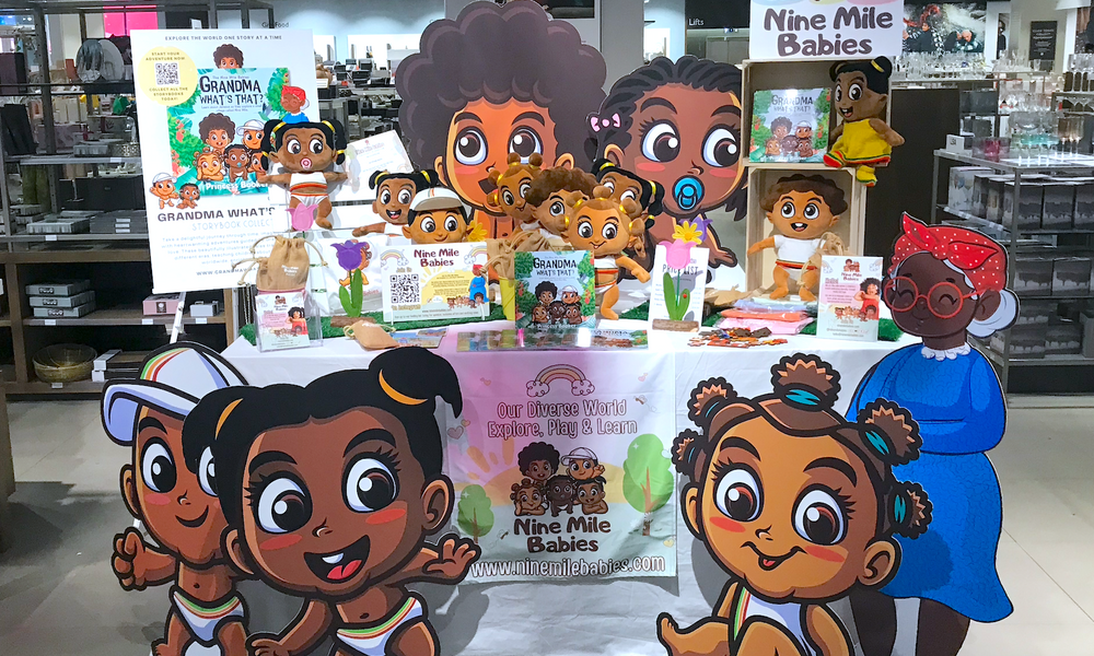 Nine Mile Babies Takes London by Storm: A Pop-Up Extravaganza at John Lewis in Stratford