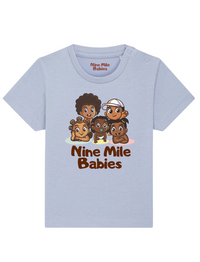 Nine Mile Babies Logo T-shirt - Blue