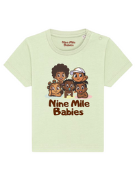 Nine Mile Babies Logo T-shirt - Green