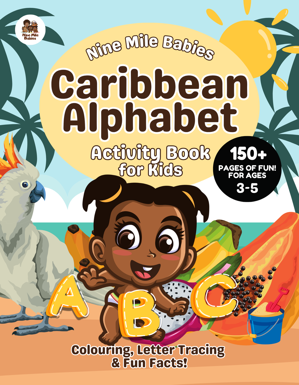 Caribbean Jumbo Alphabet Colouring & Activity Book